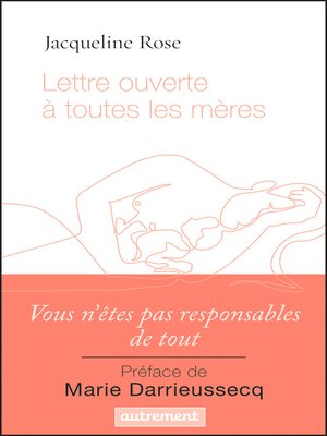 cover image of Lettre ouverte à toutes les mères